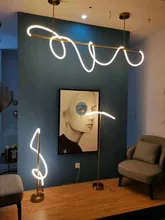 Lamparas-De-Techo-Suspension Chandelier-Lighting Postmodern Dinning-Room Luminaire Lampen