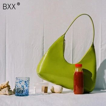 

[BXX] Women's Single Shoulder Crossbody Bag All-match Flap 2020 Brand Designer Tide Package Temperament Handbag Clutch HG896