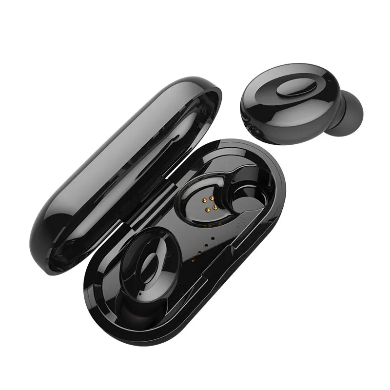 CBAOOO XG15 TWS Bluetooth 5,0 наушники в ухо мини беспроводные наушники HiFi спортивные стереонаушники IP5 Водонепроницаемая гарнитура без головок - Цвет: Black