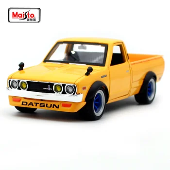 

Maisto 1:24 1973 Datsun 620 Pick-up Involving car diecast for car cover car model motorcar diecast for men collecting