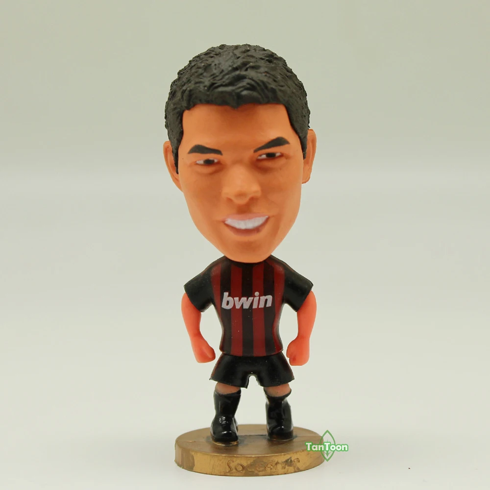 

Soccer Star 6.5 cm Height Resin Dolls Thiago Silva 2009 2.5" Action figure toys