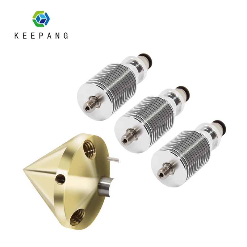 Экструдер Kee Pang 3 в 1 Reprap Hotend V6 радиатор латунный Алмазный 3D принтер