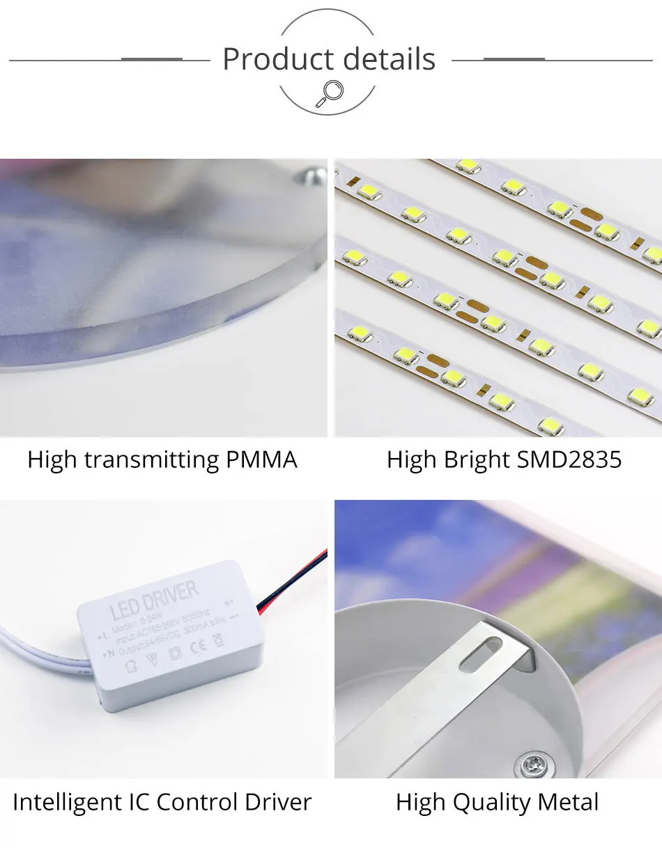80PCS 12W Novel Indoor Wall Lamp100-130V165-240V Night Reading Light Sconces Kitchen Bedroom Lights Interior Night Light (2)
