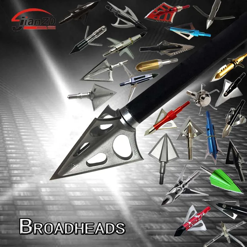 

Arrows Tips Arrow Heads for Archery Hunting Apply to Composite bow and Crossbows and Recoil Arrow Broadheads 6sell/support mix