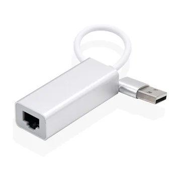 

100pcs/lot USB 2.0 Ethernet Adapter Network Card USB To RJ45 10/100Mbps Lan Internet Cable For PC
