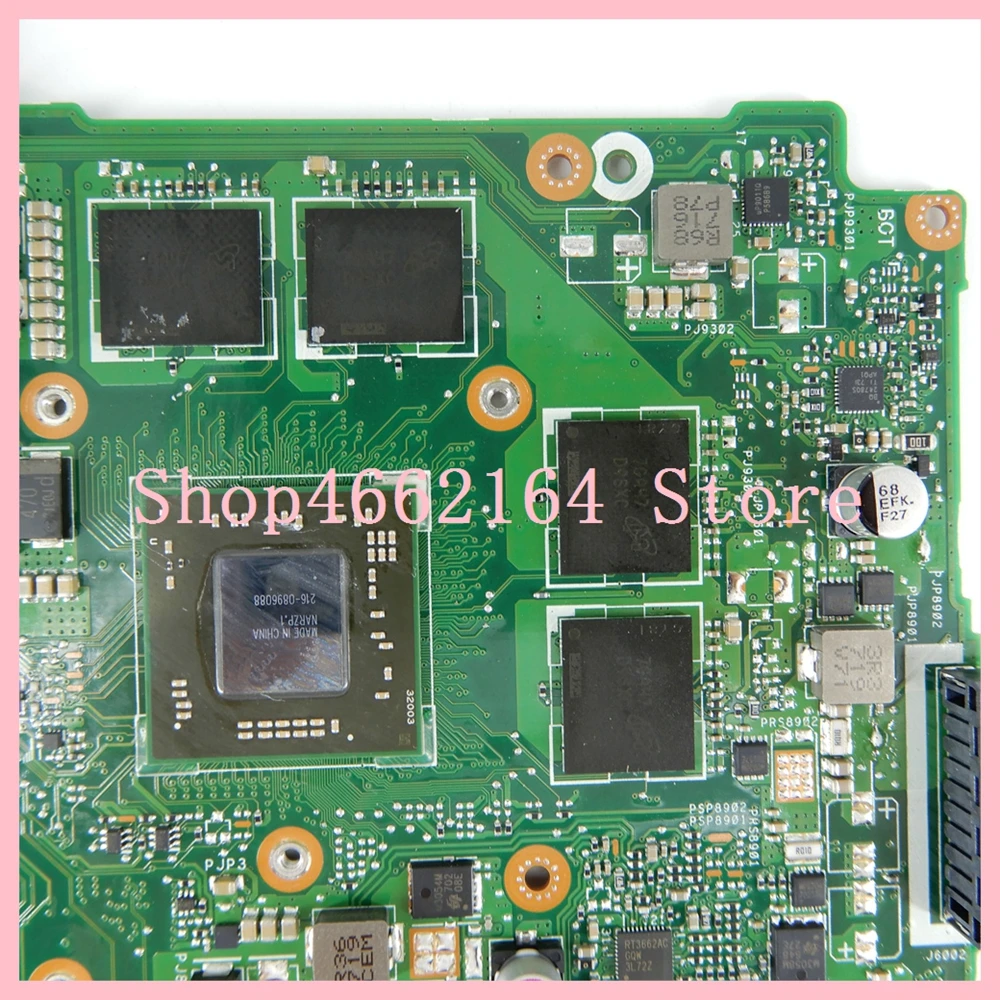 Best  X550IU RX460/4G Graphics card + DDR4-FX-9830P CPU 8GB RAM Laptop mainboard For ASUS X550I X550IK X5