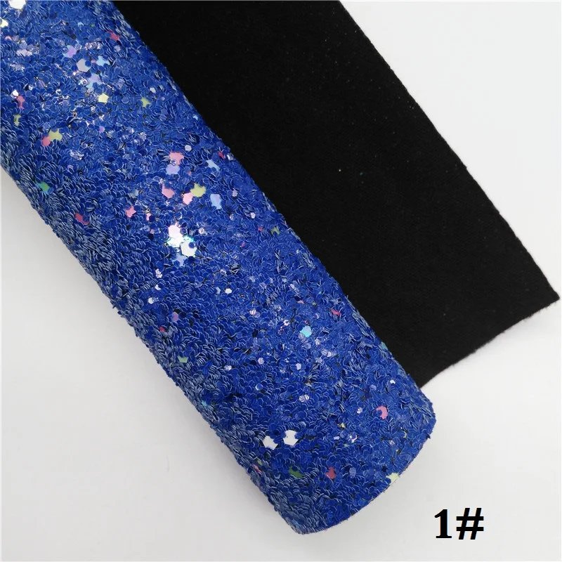 Glitterwishcome 21X29 см A4 Размер блестящая ткань кожа, плотная блестящая кожа, искусственная кожа ткань винил для бантов, GM533A - Цвет: 1