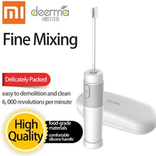 Deerma-JB01 миксер электрическая готовка Bl-ender яйцо Beater мини-мешалка кофе электрическое молоко пенообразователь Batidora напиток Wh