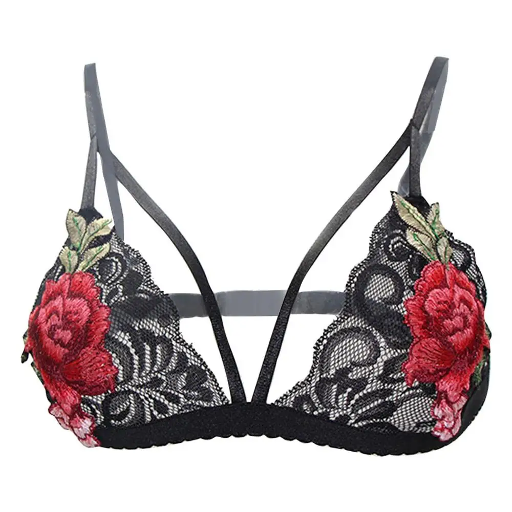 

Women Lace Sexy Bra Fashion Embroidered Seamless Lingerie Sexy Breathable Comfort Underwear Soutien Gorge Femme 2019 Hot Sale 1
