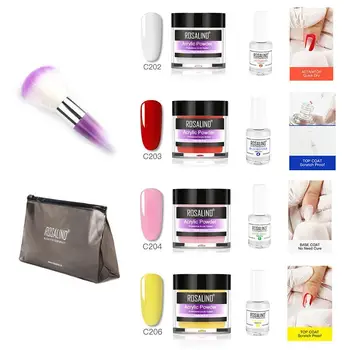 

1Set Manicure Decoration Set Dipping Powder Set Nail Holographic Natural Dry Nail Decorations Kit Powder For Nail Glitter A D4P3