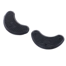 1 пара черных туфель пятка наклейка на подошву противоскользящая резиновая обувь пятка защита обувные наклейки/Уход за ногами