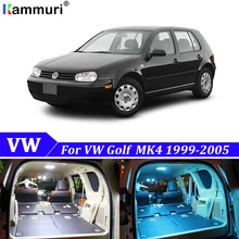 13X ошибка Светодиодная лампа для освещения салона автомобиля Комплект посылка для Volkswagen VW Golf 4 mk4 аксессуары для чтения внутренний светильник s