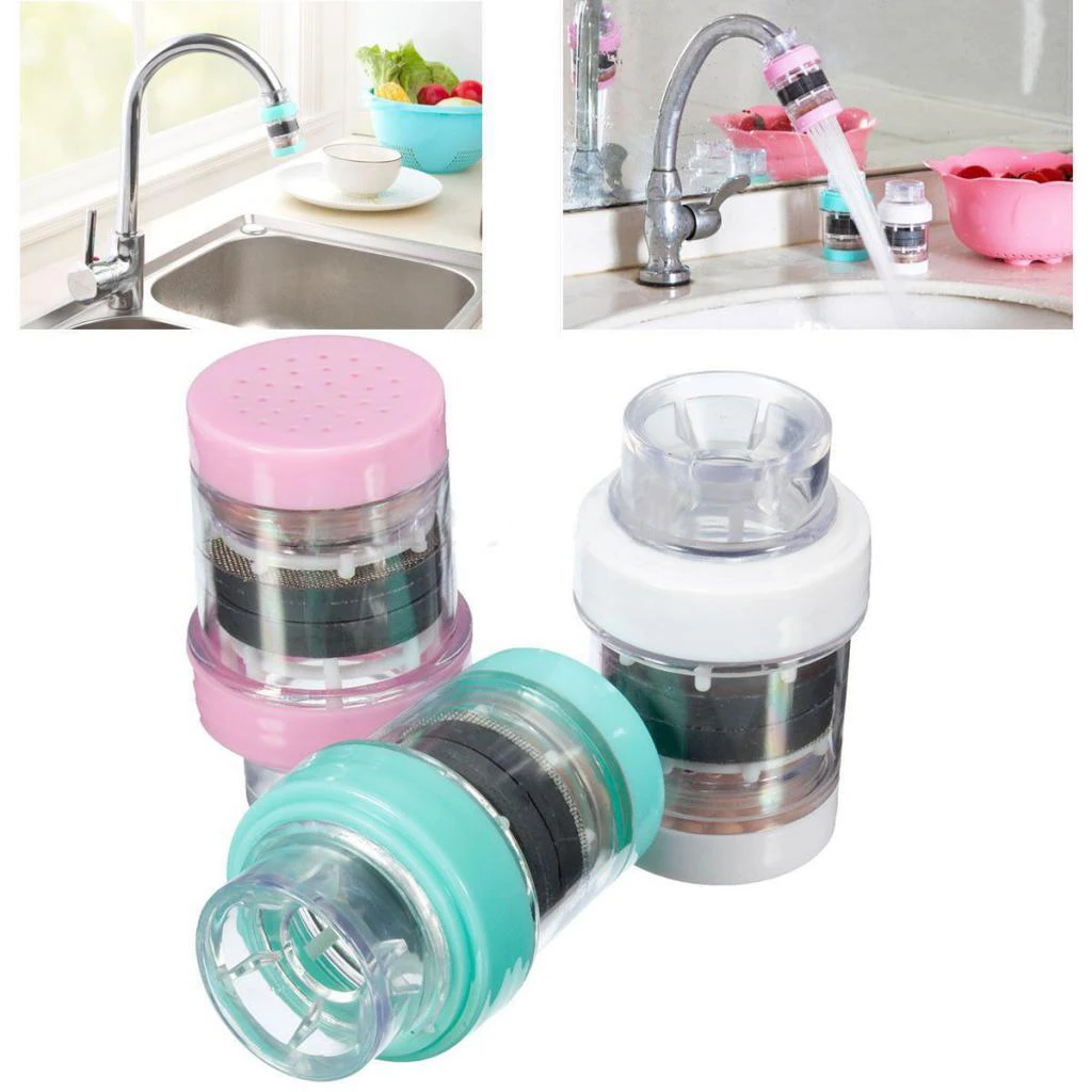 Maifanstone Green Cartridge Magnetized Household Faucet Filter Water Purifier Tap
