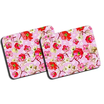 

PACK 2 LARGE FLORAL DRAWING mousepad raton