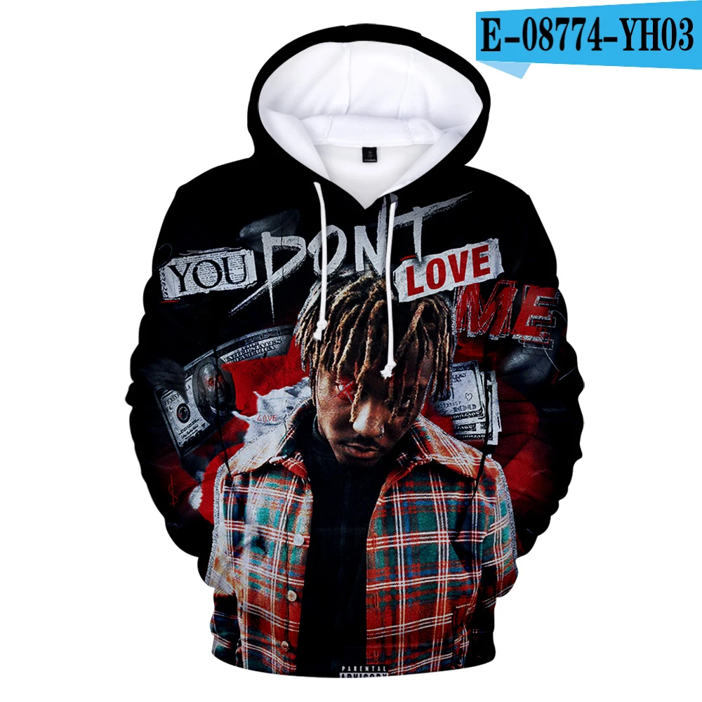 Толстовки с капюшоном My love Juice Wrld для мужчин и женщин Классическая толстовка