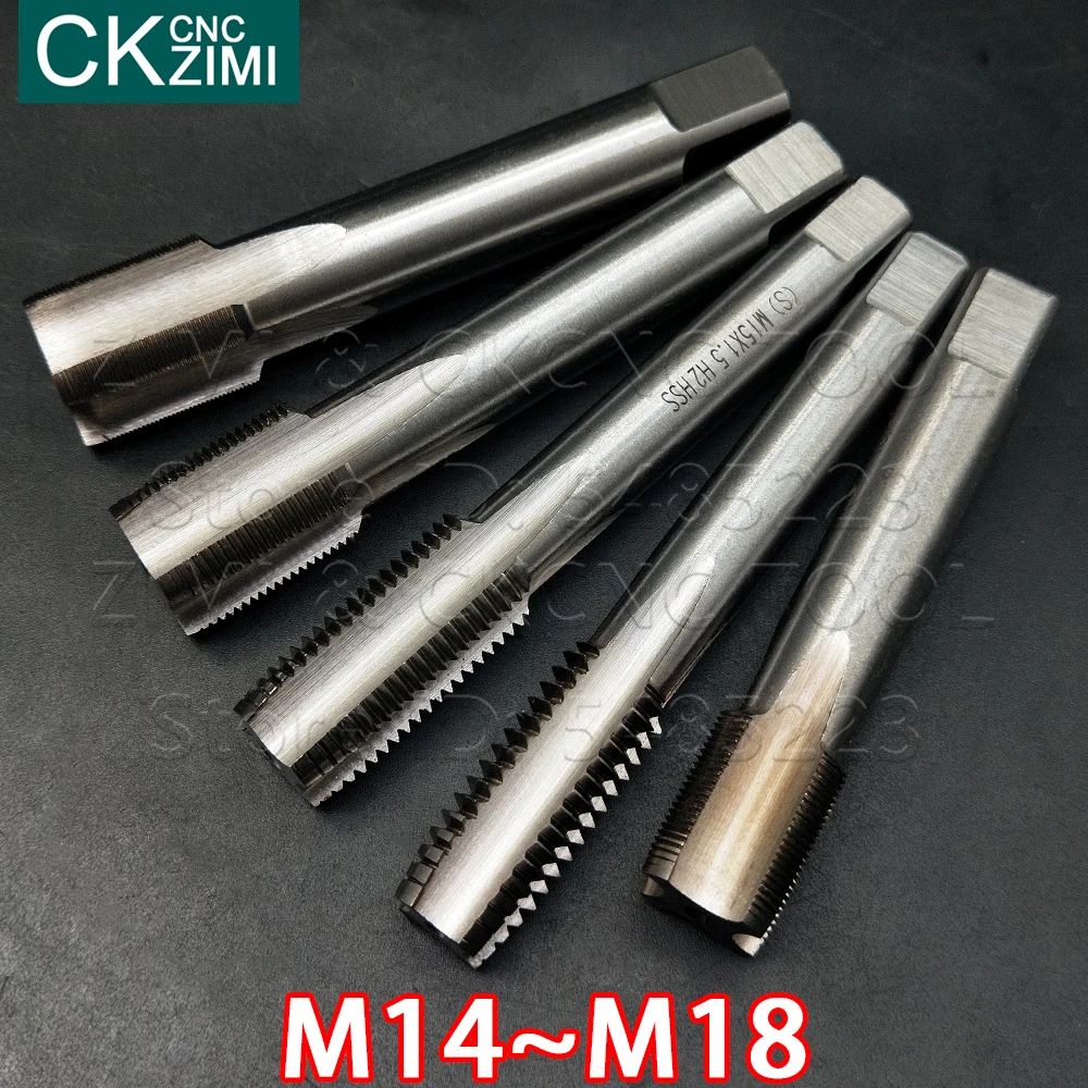 1pc HSS Machine M15 X 1.25mm Plug Tap and 1pc M15 X 1.25mm Die Threading Tool 