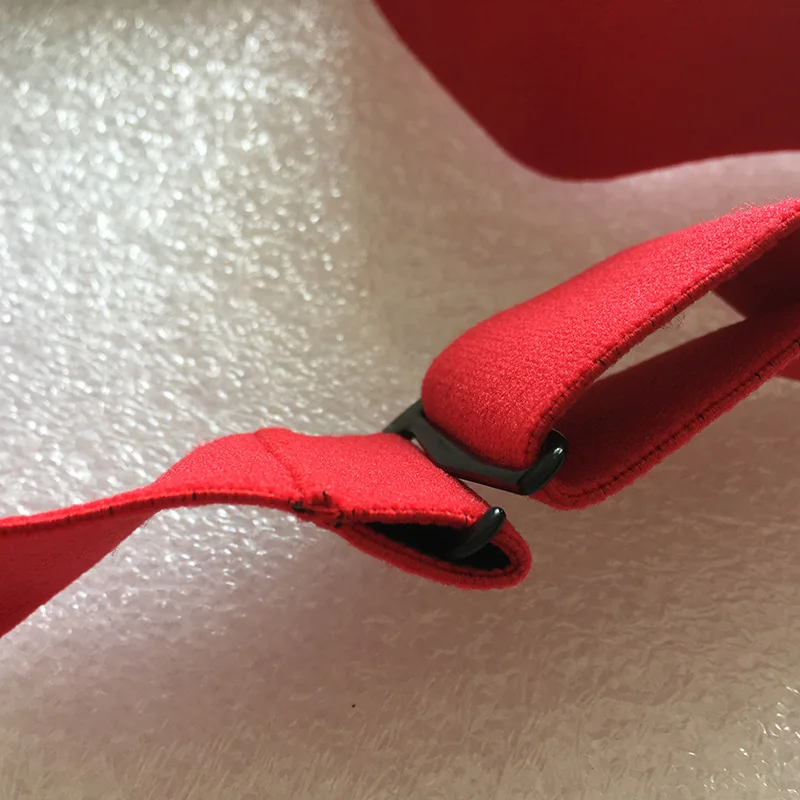 7 Heart Rate Monitor Chest Strap Belt Replacement Soft Strap for Sport My zone Heart Rate Sensor Transmitter Snap Distance 54~55MM