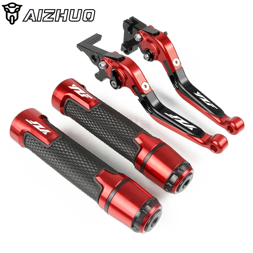 Для YAMAHA YZFR1 R3 YZF R6 R125 YZF R1 R25 аксессуары для мотоциклов складные регулируемые Выдвижные Тормозные Рычаги сцепления+ ручные ручки
