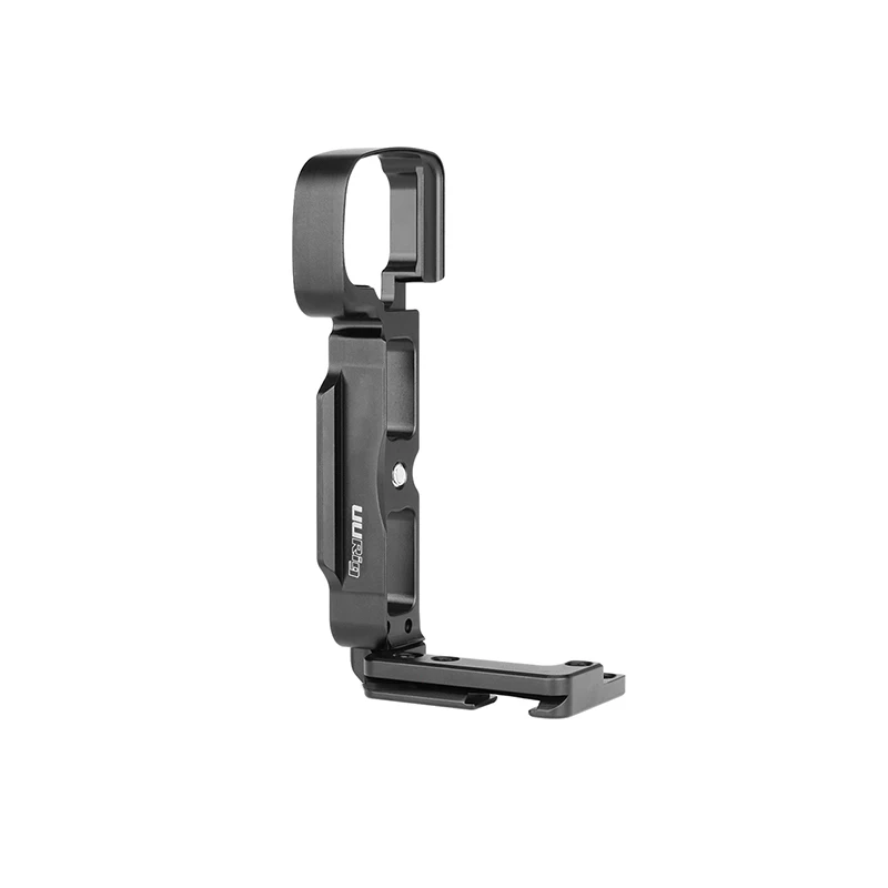 

ABKT-UURIG R006 for SONY A6400 Vlog Quick Release L Plate Vertical Camera Bracket Holder Hand Grip with Cold Shoe for Microphone