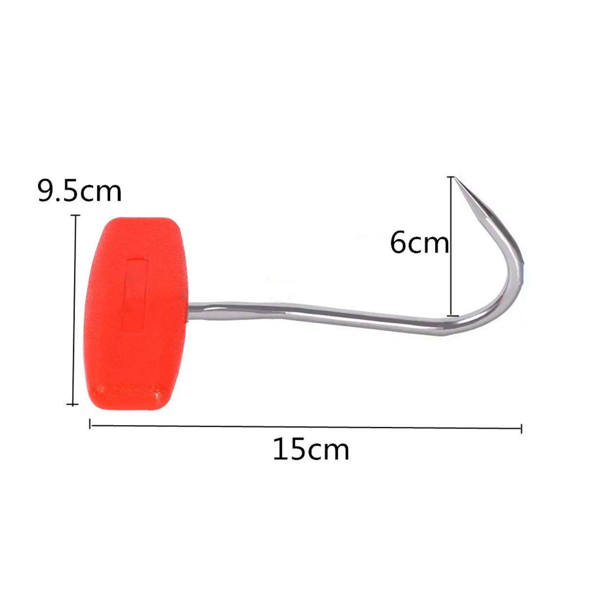 15CM 304 Stainless Steel Boning Hook Meat Hooks With Handle For Butcher/Hunter