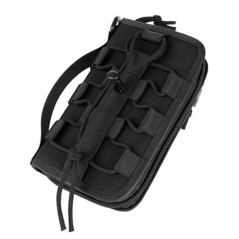 Утилита EDC тактический кошелек сумка для карт ID держатель аксессуары Органайзер Molle Чехол для телефона Мужская Наружная охотничья военная сумка