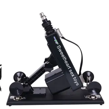 100V-240V Upgrade Sex Machine for Men and Women Female Vibrator with Nozzles Adjustable Angle Retractable Machine Guns Sex Toy 2