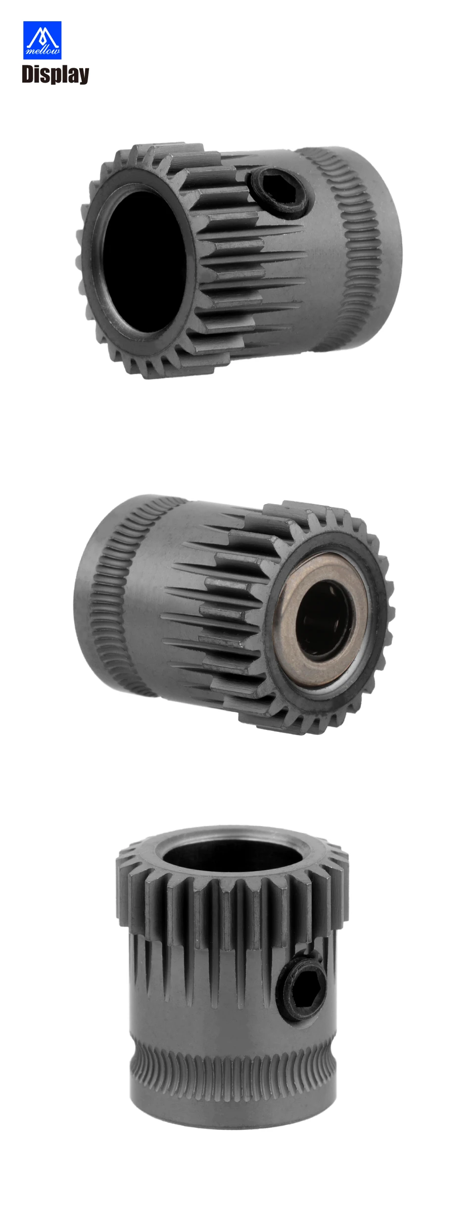 8mm drivegear kit engrenagem de movimentação dupla