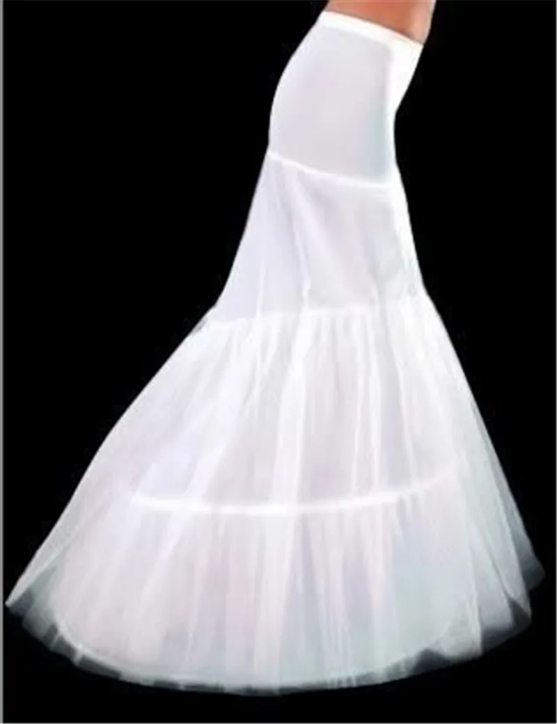 Mermaid Petticoat Crinoline 2 hoops For Mermaid Wedding Dress Slip