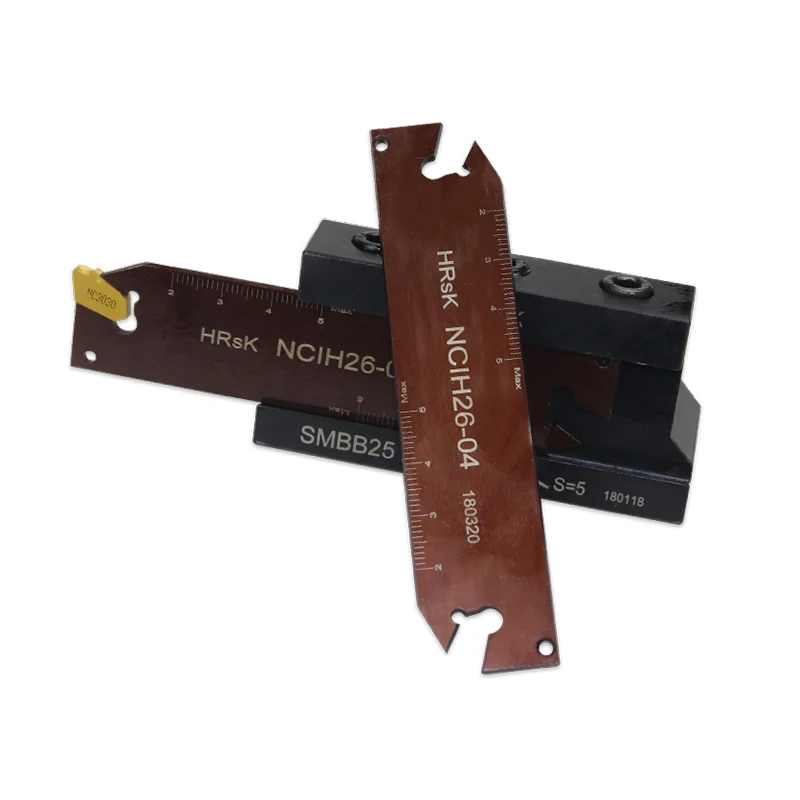 1PCS SMBB2026/SMBB2526/SMBB2032/SMBB2532/SMBB3232 Grooving Cut-Off Cutter Holder NCIH26-2 NCIH32-3 NCIH32-4Cut Off Blade