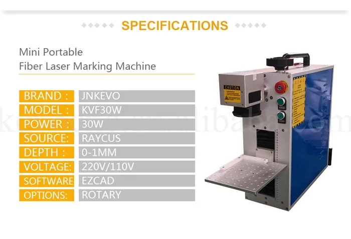 Мини 30 Вт волоконный лазерный маркер металлическая печать фото 30 Вт лазерная маркировочная машина