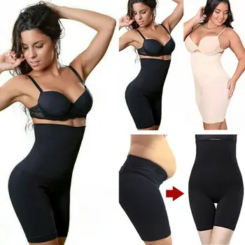 

Latex Waist Trainer Shaper Shapermint Control Slim High Waist Shorts Pants Tummy Body Shaper Underwear Butt Lifter Bodyshaper