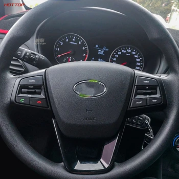 

For Hyundai Elantra 2017-2019 Multifunctional Steering Wheel Button Interior Trim Modified Highly Compatible Accessories