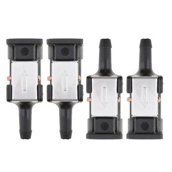 

4 Pcs Boat Fuel Hose / Line Connector 1/4" Female Fuel Line Hose Adapter For Yamaha Outboard Motor Boat Accessories Marine
