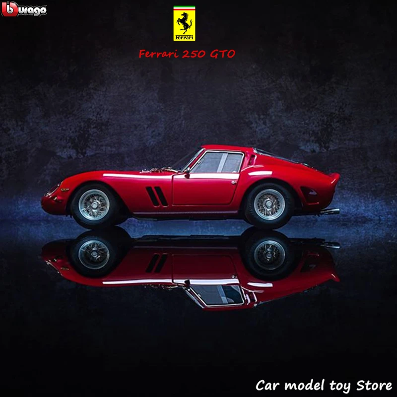 Bburago 1:24 Феррари 250gto коллекция авторизованный производителем моделирование