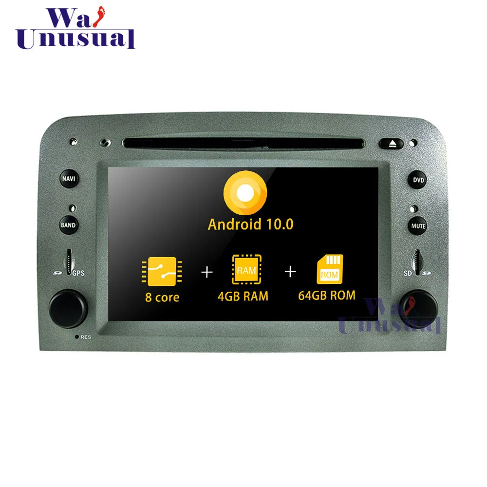 Wanобычно 7 дюймовый Восьмиядерный процессор 64 ГБ Android 10 0 Автомобильный GPS