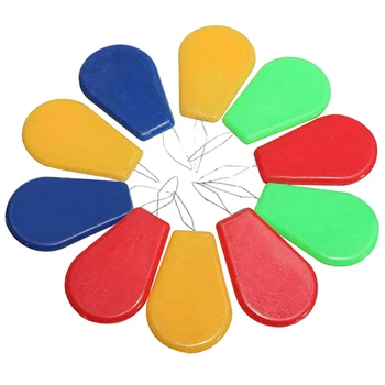 

10Pcs/Set Needle Threader Bow Wire Stitch Insert Sewing Machines Tool JS23