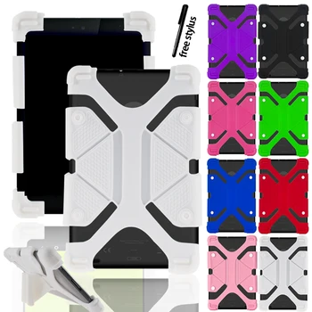 

Silicone Stand Case Cover for Xgody Colors 10.1/GA10H 10.1 /K109 10.1/K10T/T1002 10.1 10.6 Inch Protective Case +Free Stylus
