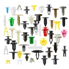 

200Pcs Mixed Auto Fasteners Universal Vehicle Car Bumper Clips Fender Plastic Rivet Screw Clips Interior Decoration For Car