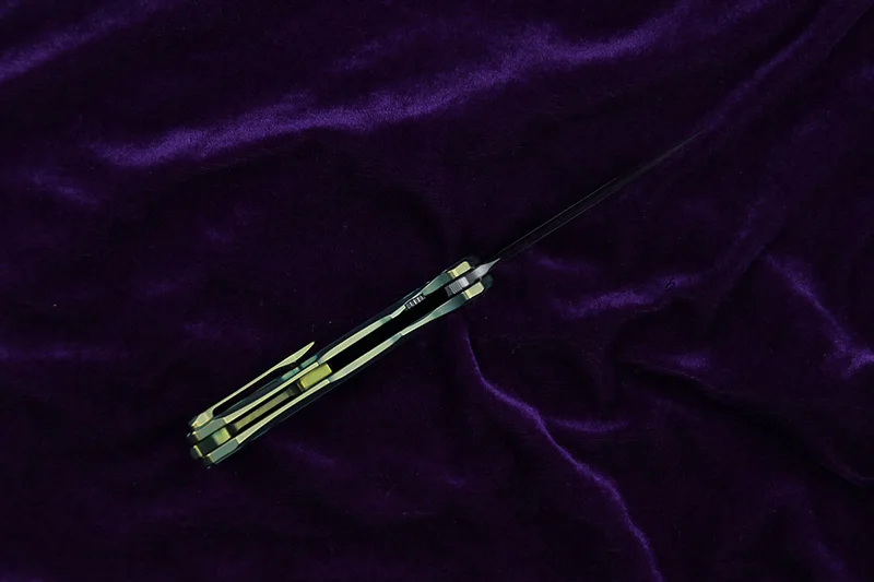 Кевин Джон VENOM новой концепцией Флиппер складной нож для ежедневного использования, M390 лезвие TC4 Титан Отдых на природе охотничий Карманный фрукты Ножи EDC инструменты