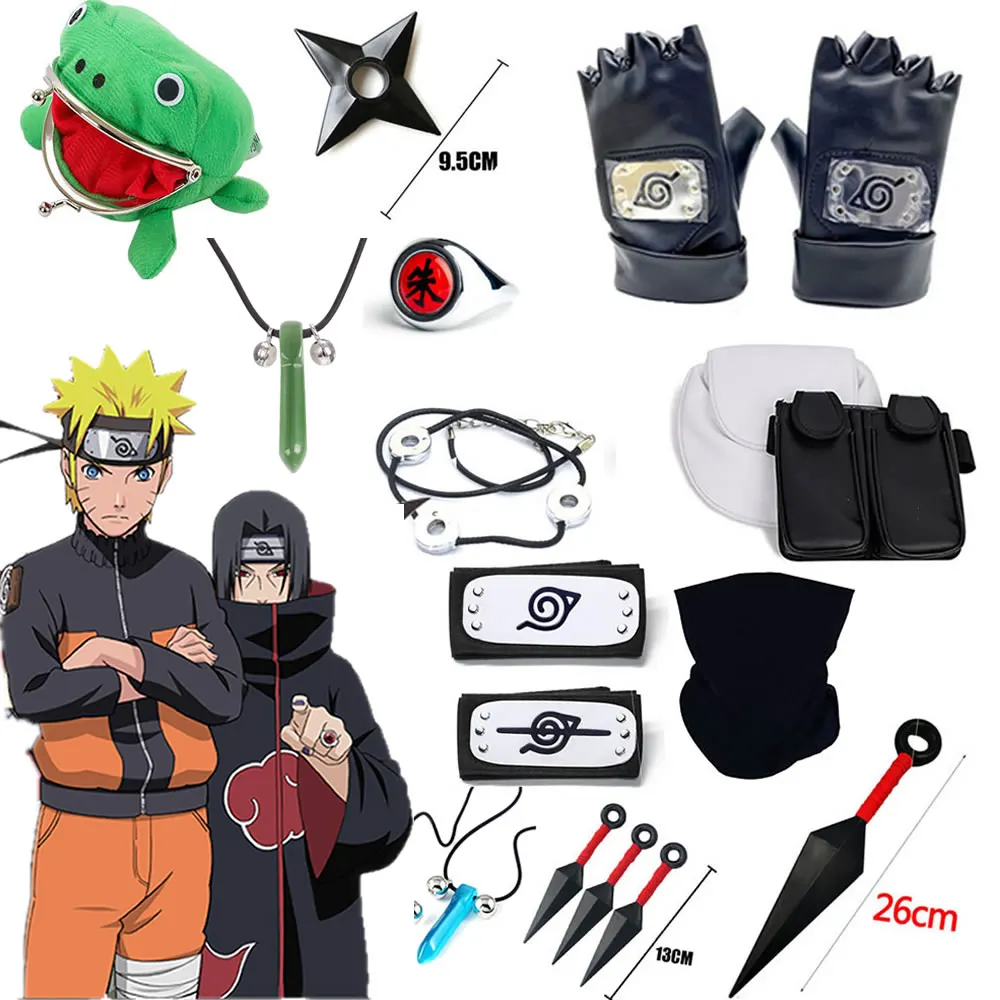 Набор для косплея аниме Наруто Uchiha Itachi раньше кунай маска фотофигурка реквизит