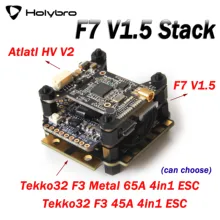  Holybro Kakute F7 V1.5 Flight Controller Stacks Tekko32 F3 Metal 4in1 65A ESC 45A ESC Atlatl HV VTX for Long Range FPV Freestyle 