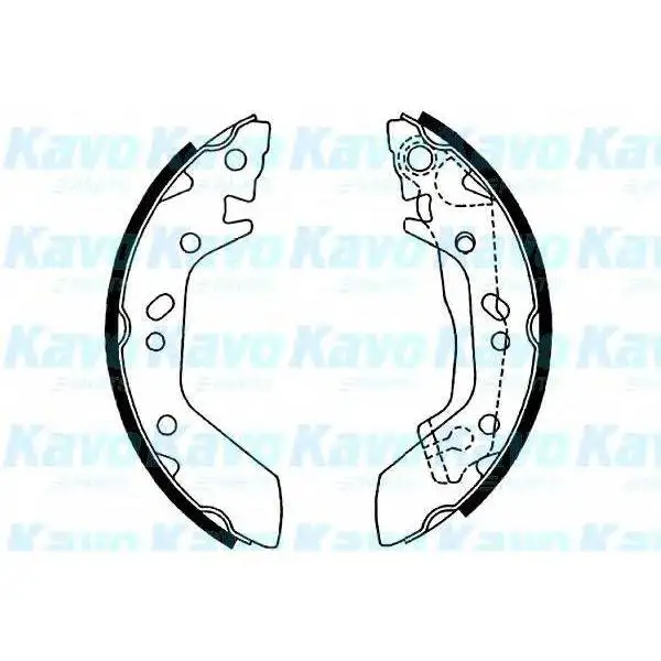 Колодки барабанные з.\ Hyundai Acent 1.3-1.6 00 MK KASHIYAMA K11