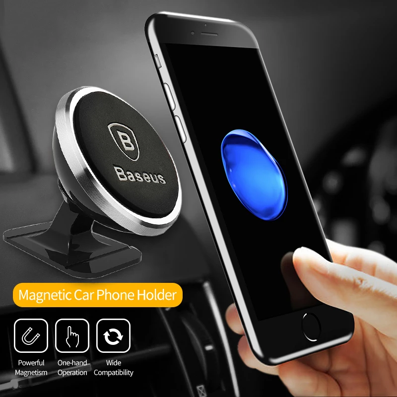 Baseus Magnetische Auto Telefon Halter Universal Magnet Halterung für Handy  in Auto Smartphone Stehen Für iPhone 12 Pro xiaomi - AliExpress