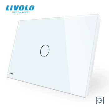 

LIVOLO US standard C9 Touch timer switch,30s timer off ,touch Light Switch,Crystal Glass Panel