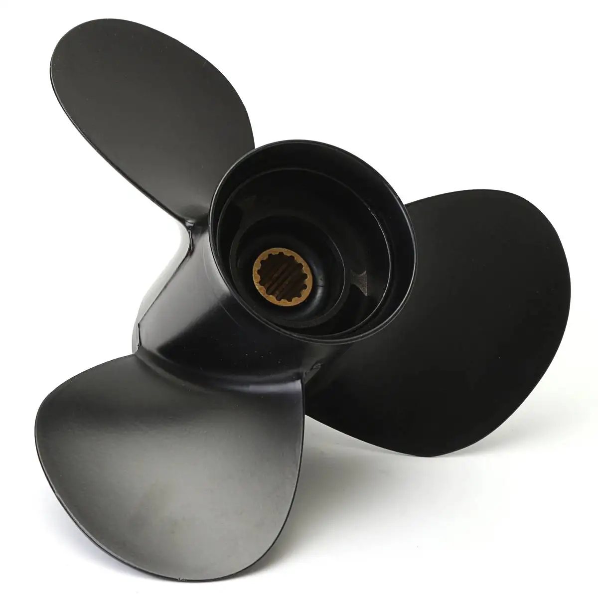 

Auzan Boat Outboard Propeller 10 3/8 x 13 For Mercury 25-70HP 48-73136A40 Aluminium alloy Marine Propeller 13 Spline Tooth