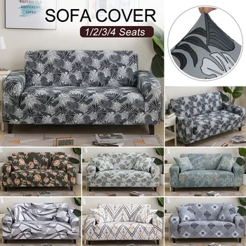 

Single/Two/Three seat Stretch Slipcovers Sectional Elastic Stretch Sofa Cover for Living Room Couch Cover mchair Cover