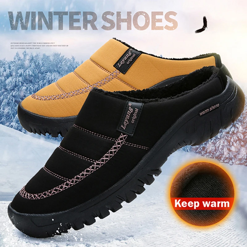 Zapatillas De Estar Por Casa Nwarmsouth – Transpirables, De Felpa Cálida, Suela Antideslizante – Color Negro, Talla 39-40