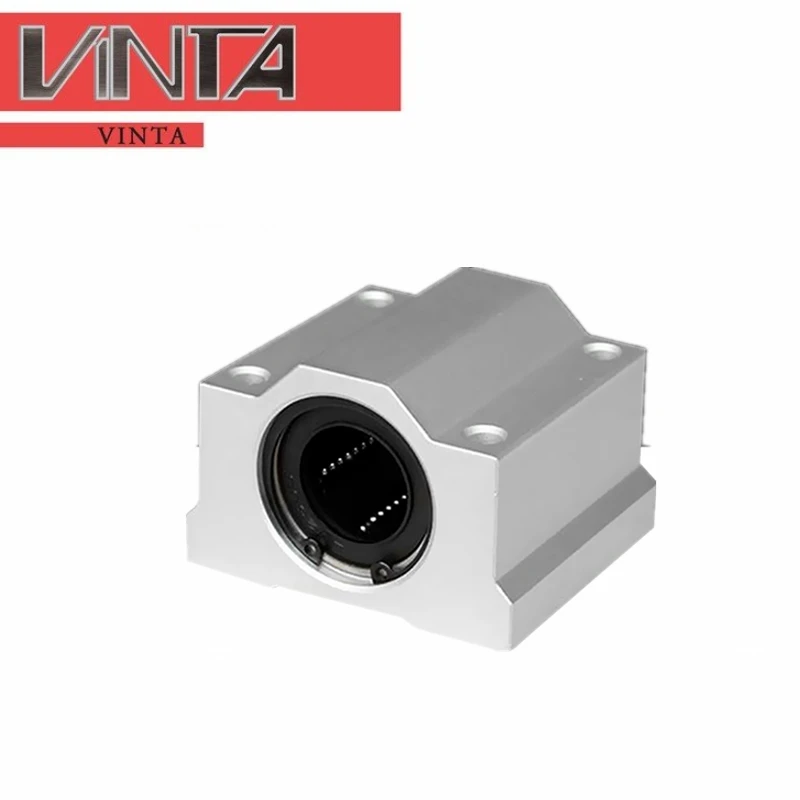 20 Pcs 25 mm SC25UU Router Motion Solide Unit Block Bearing SC Series CNC Block