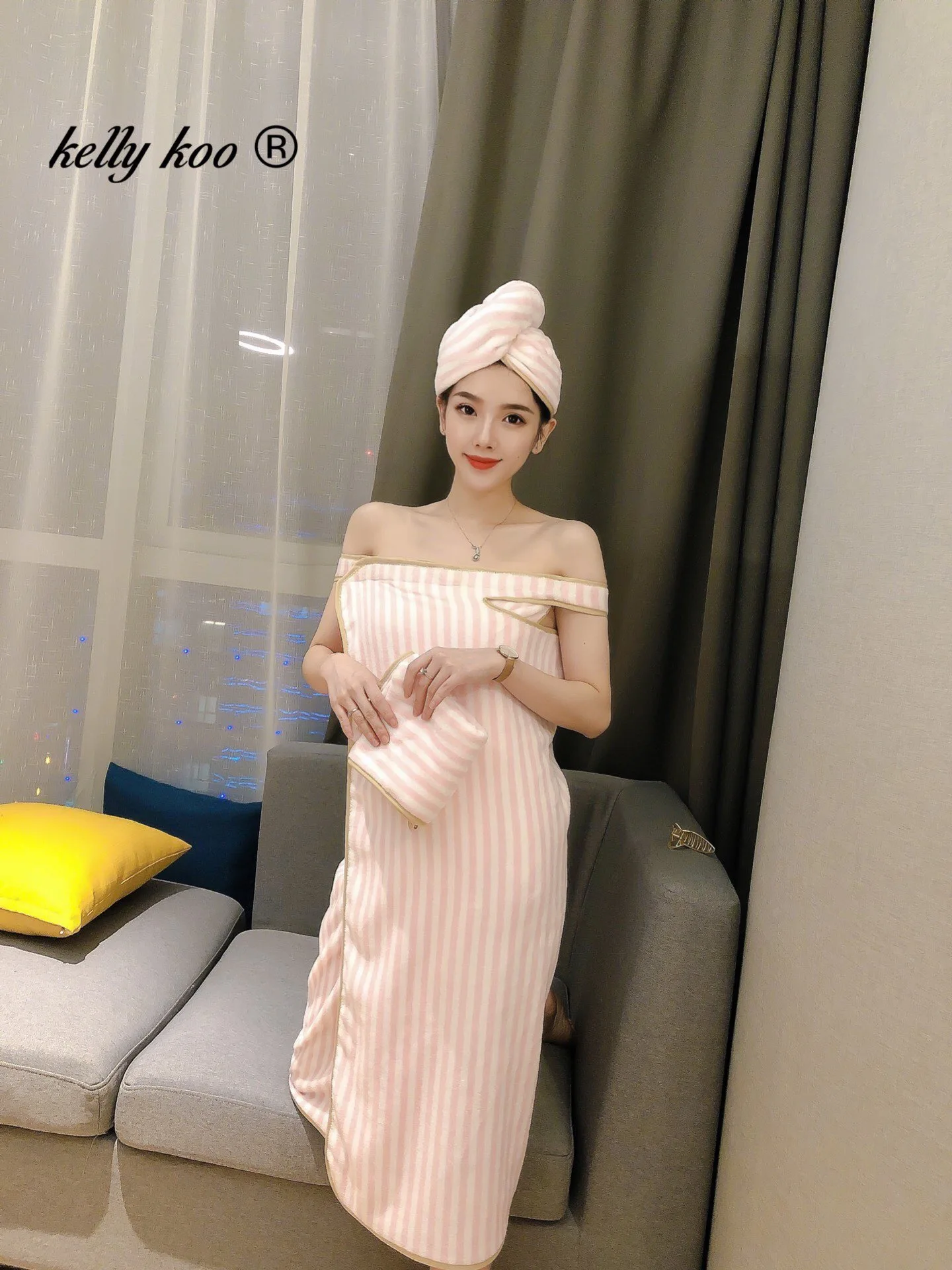 浴巾三件套