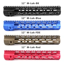 1" ar handguard крепление системы Охота M-lok handguard ar15 m4 m16 аксессуары для охоты Спорт на открытом воздухе